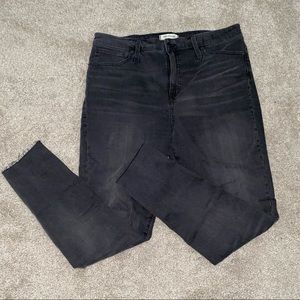 Madewell distressed skinny jeans